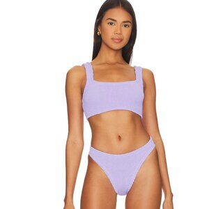 Hunza G Xandra Bikini Set in Lilac